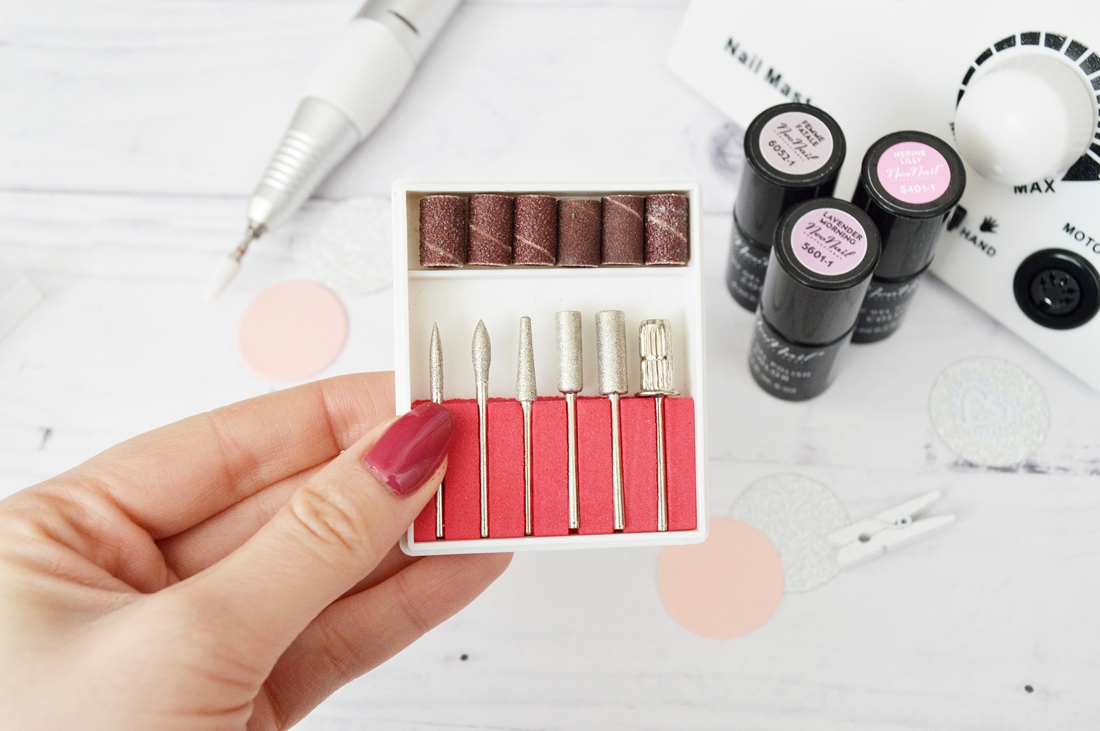 frezy usuwanie manicure